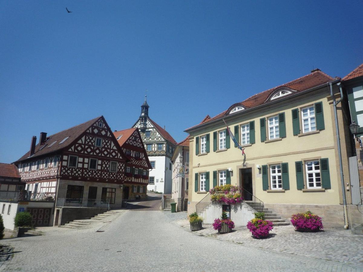 Hotel Drei Kronen Burgkunstadt Exterior photo